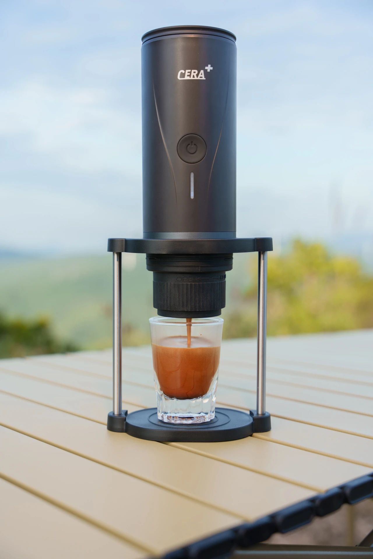 portable espresso maker picture