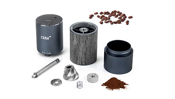 portable electric coffee grinder blueprint