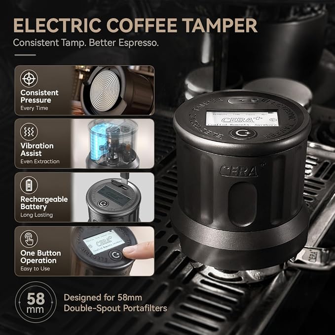 Electric Coffee Tamper