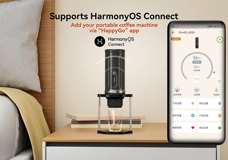 portable espresso maker picture