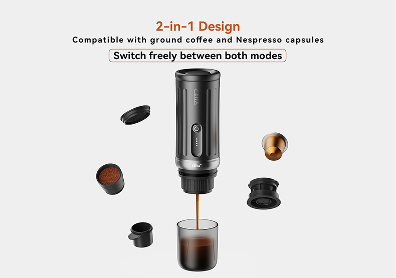 portable espresso maker picture