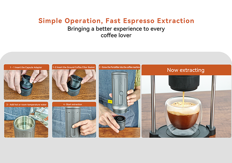 portable espresso maker picture